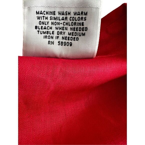 Westbound Linen blouse Shirt size PL - Picture 7 of 8